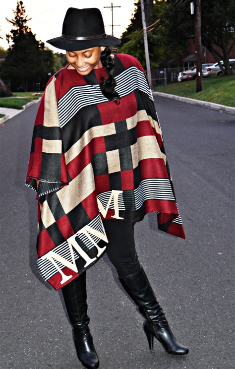 burberry poncho initials replica|DIY Burberry Inspired Monogrammed Poncho .